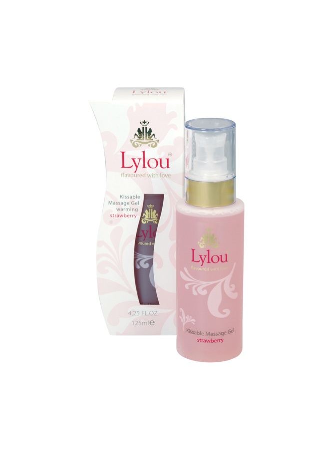 Gel stimulant chauffant - Lylou Fraise